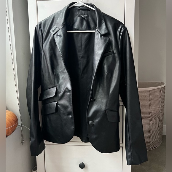 Rag & Bone Blazer Slade Jacket Black - 4 - Picture 6 of 8